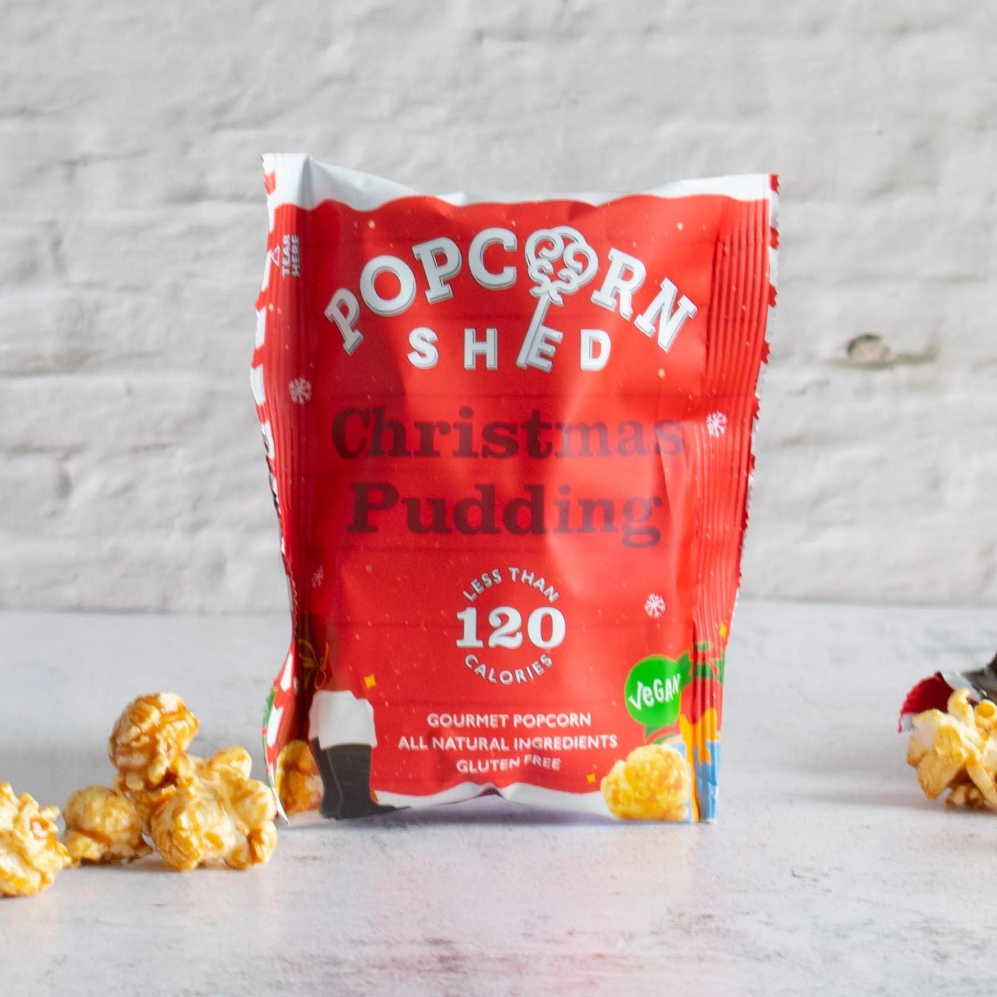 Christmas Pudding Popcorn