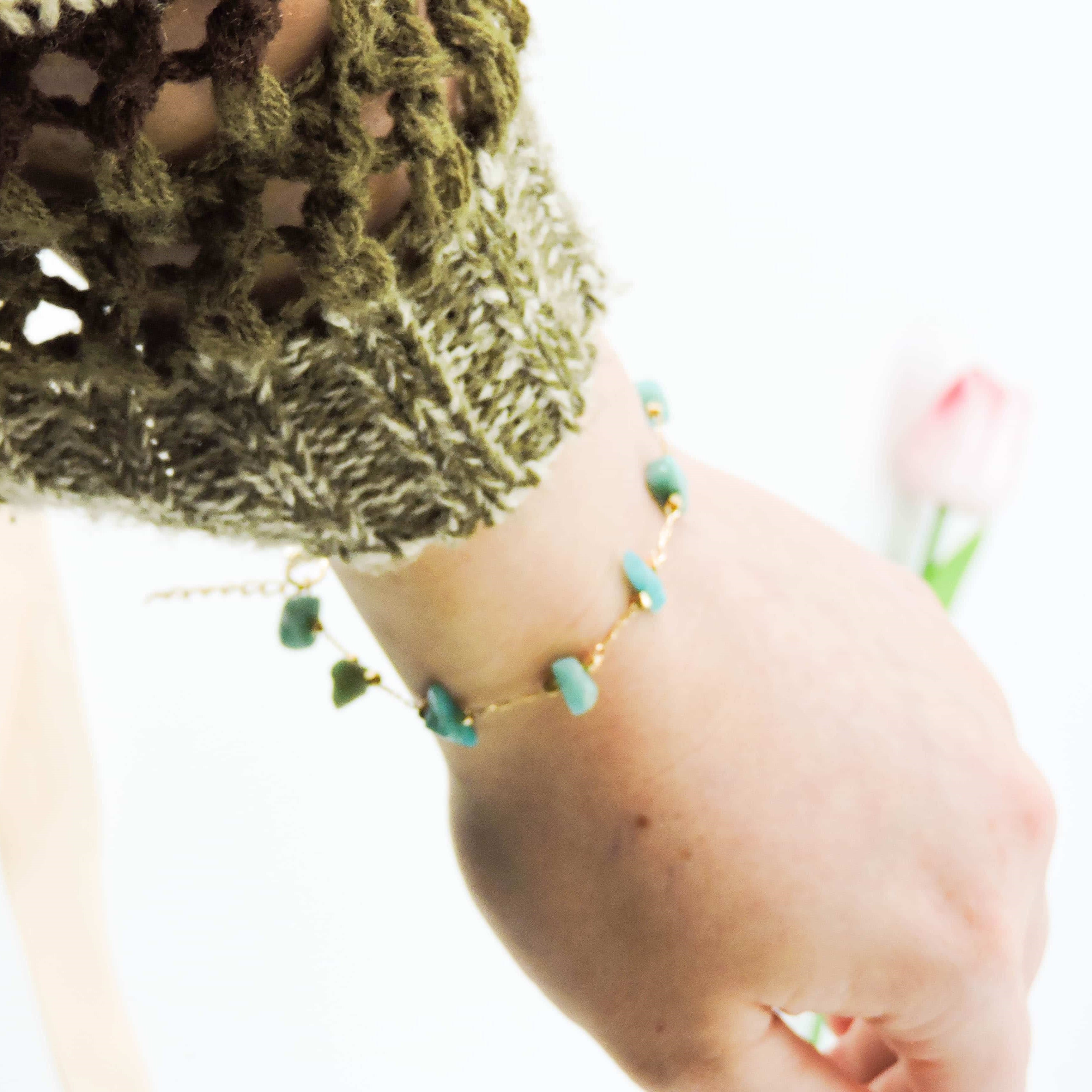 Amazonite Stone of Hope Bracelet