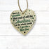 Aunty Heart Wooden Plaque featuring a handwritten message, heart shape, and string for hanging, perfect for gifting to your beloved aunt.