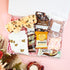 Autumn gifts coffee and chocolate cosy treat box – seasonal hamper with socks and biscuits