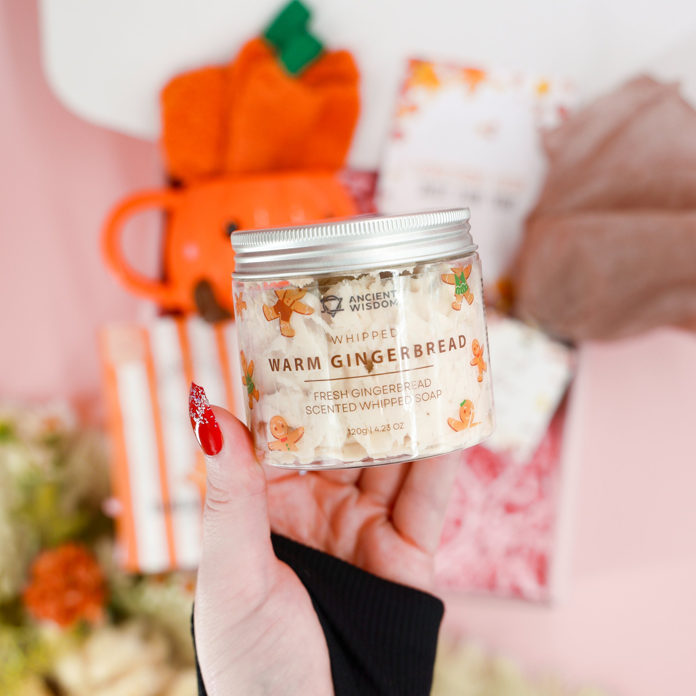 Autumn gifts for her – Pumpkin Patch Autumn Box with autumn snacks and cosy self care