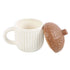 Self Care Gift – Acorn Ceramic Mug for tea, coffee, and hot chocolate