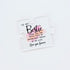 Bestie Jigsaw Coaster Keepsake featuring a puzzle piece design with heartfelt text, perfect for celebrating friendship and special bonds.