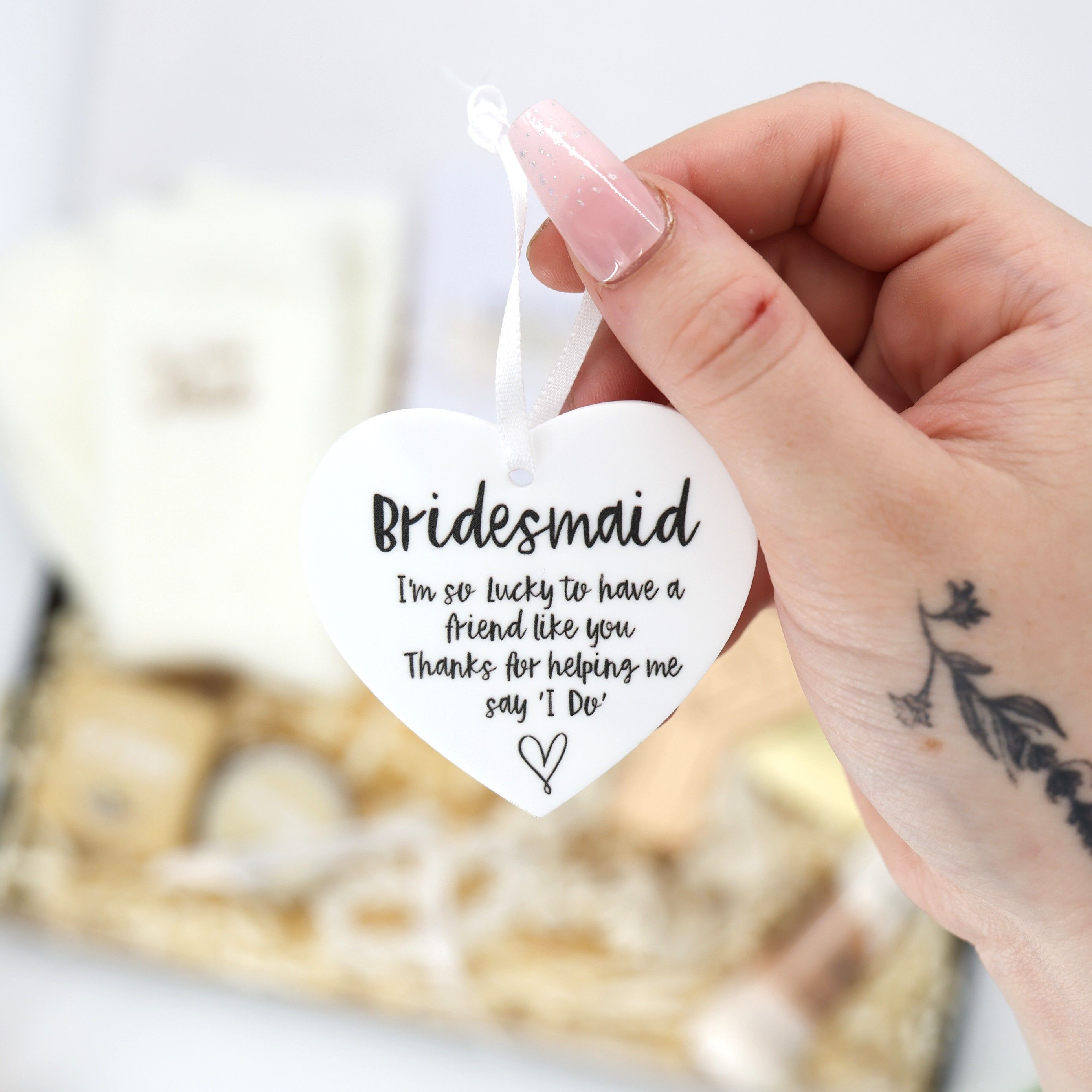 Golden Glow box – bridal pamper gift with lip scrub and lotion