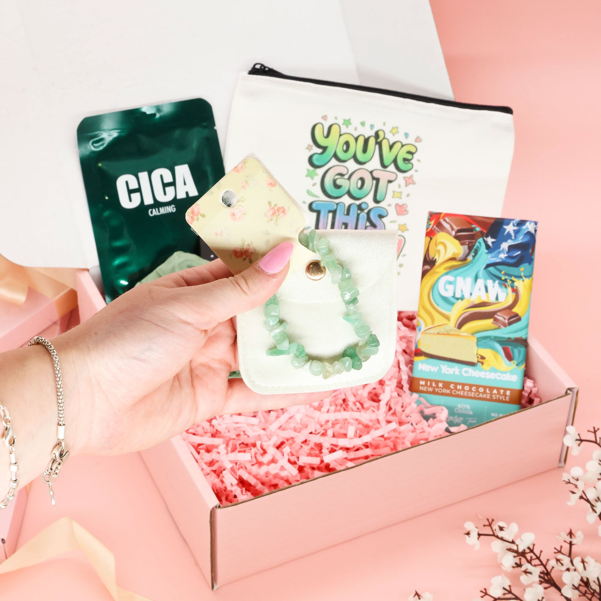 Exam gift – Thoughtful self care gift box for students