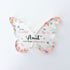 Floral Butterfly Keepsake for Aunts featuring a butterfly and floral design on a plate with a heartfelt message, perfect for gifting occasions.