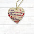 Friend Heart Wooden Plaque featuring a heartfelt message about friendship, with a hand-drawn heart design, perfect for celebrating a unique bond.