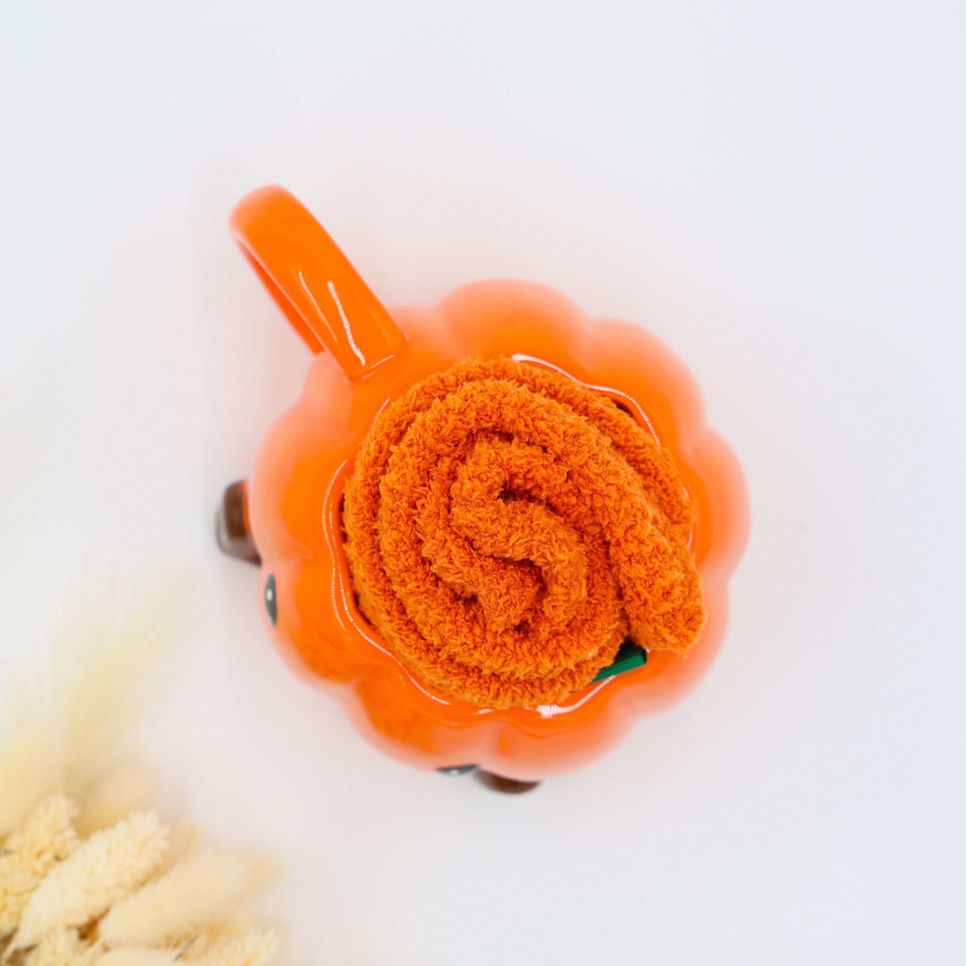 Cosy Pumpkin Mug and Socks – seasonal gift for her