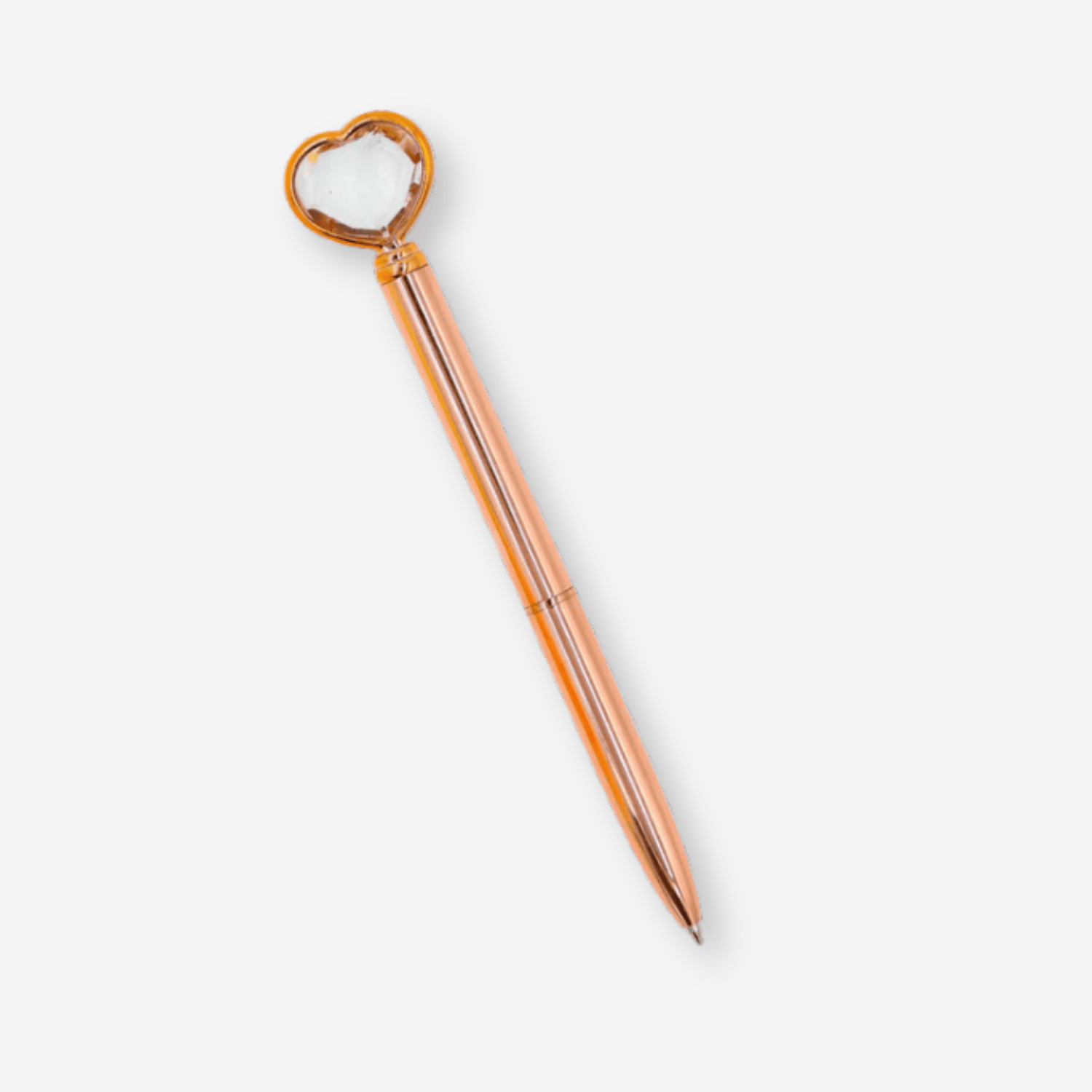 Gifts for her – Rose Gold Pen With Crystals.  A chic stationery piece.