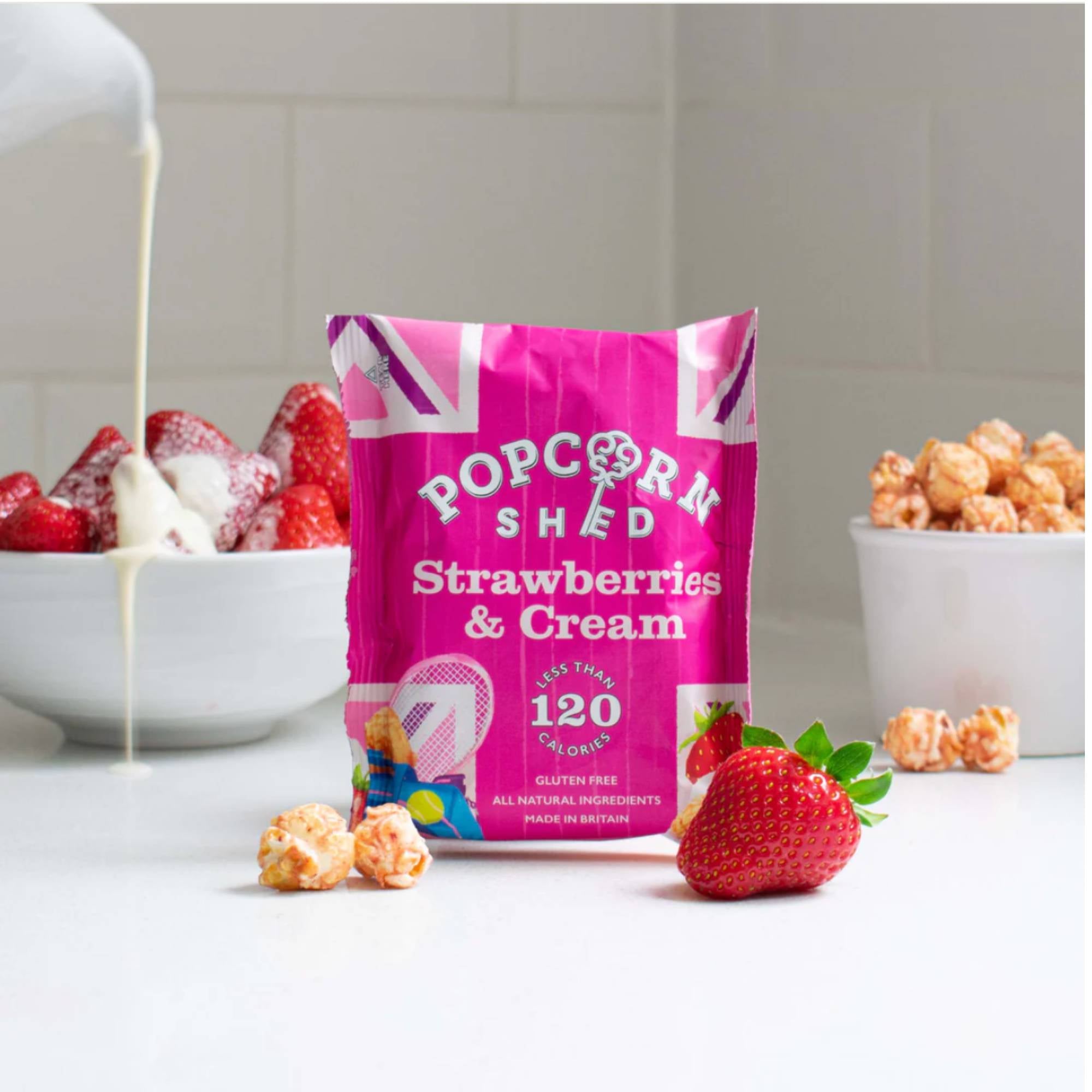 Popcorn Shed Strawberries & Cream