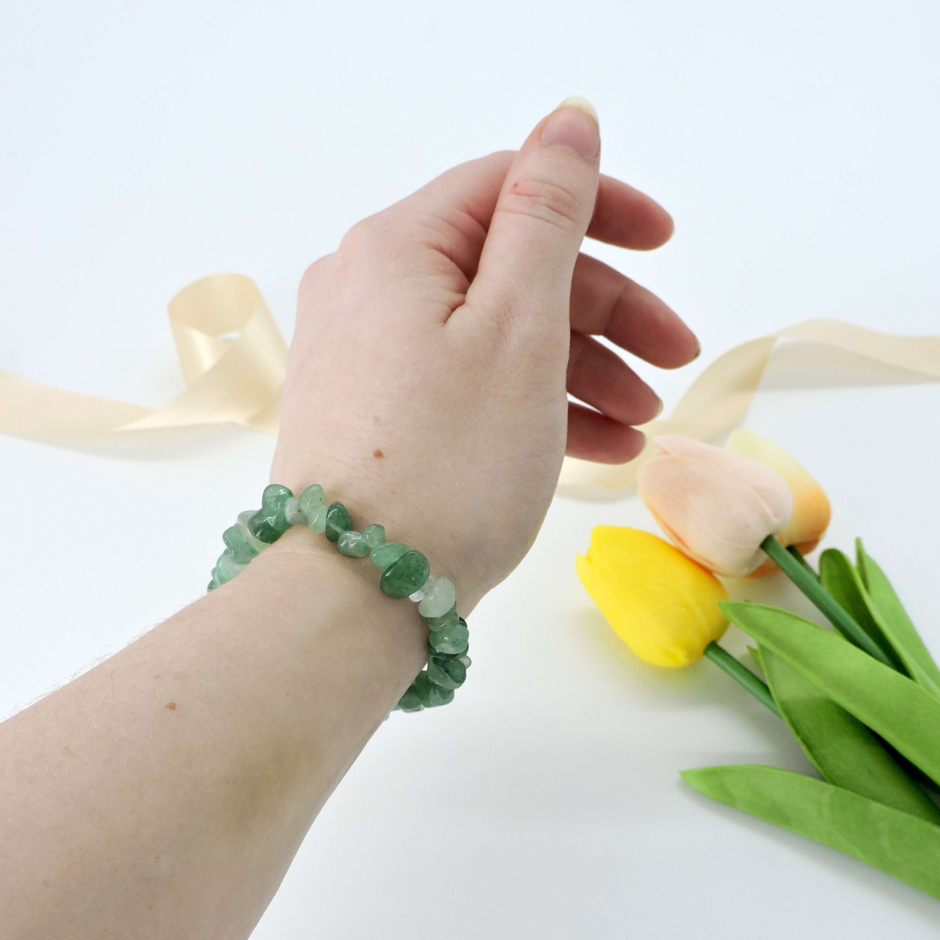 Aventurine Crystal Chip Bracelet