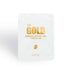 Lapcos 24K Gold Mask packaging features elegant gold text on a white background, highlighting its premium skincare benefits of lifting, firming, and illuminating.
