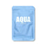 Lapcos Aqua Hydrating Mask package with white text, enriched with Deep Sea Water and Plankton Extract, designed to hydrate and rejuvenate skin.