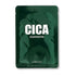 Lapcos Cica Calming mask in green packaging, featuring Centella Asiatica and Niacinamide, designed to soothe, revitalize, and protect stressed or sensitive skin.