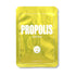 Lapcos Propolis Nutrition Mask packaging featuring bold text, highlighting its antioxidant-rich formula for skin protection and collagen support.