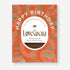 Love Cocoa Happy Birthday Chocolate bar, featuring a red and gold sleeve with a smooth Colombian milk chocolate and honeycomb flakes inside.