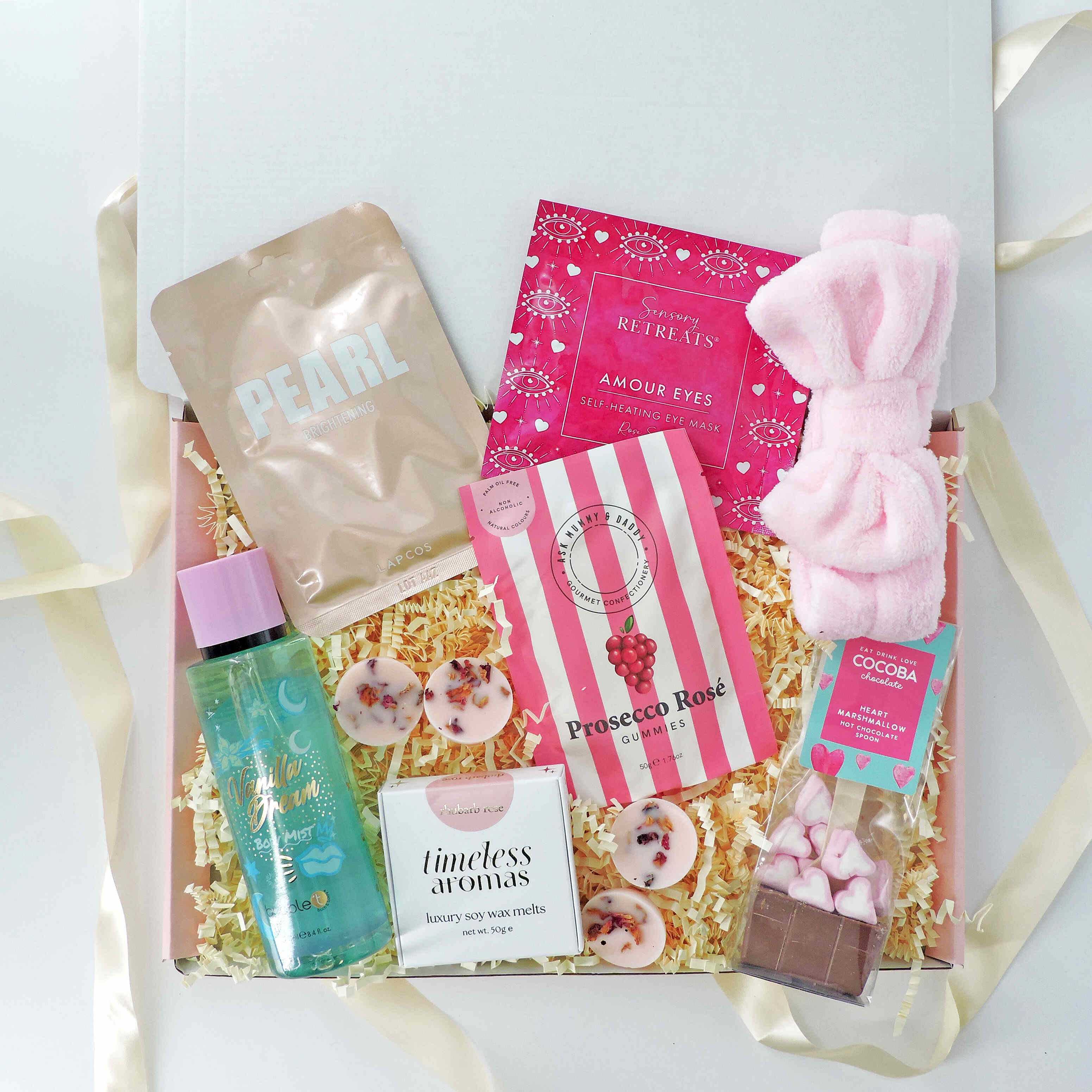 Thank you gift ideas for friends – Pink Perfection box offering sweet appreciation in style