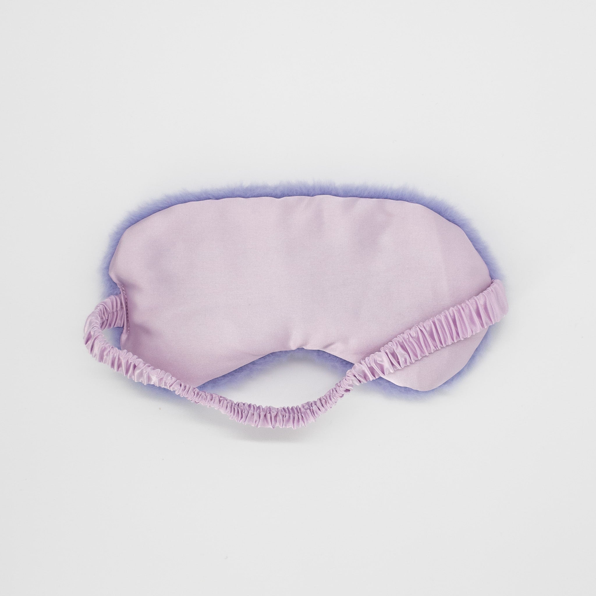 Plush Eye Mask Purple