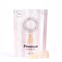 Prosecco Gummies - Non Alcoholic: Bag of gourmet gummy bears with a close-up of label and logo, offering peach, green apple, and floral flavors. Ideal for elegant indulgence.