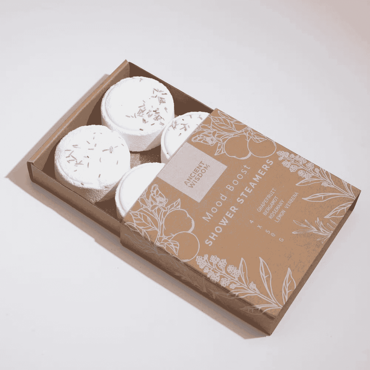 Self care gifts – Mood Boost Zen Shower Steamer 4pk with natural essential oils