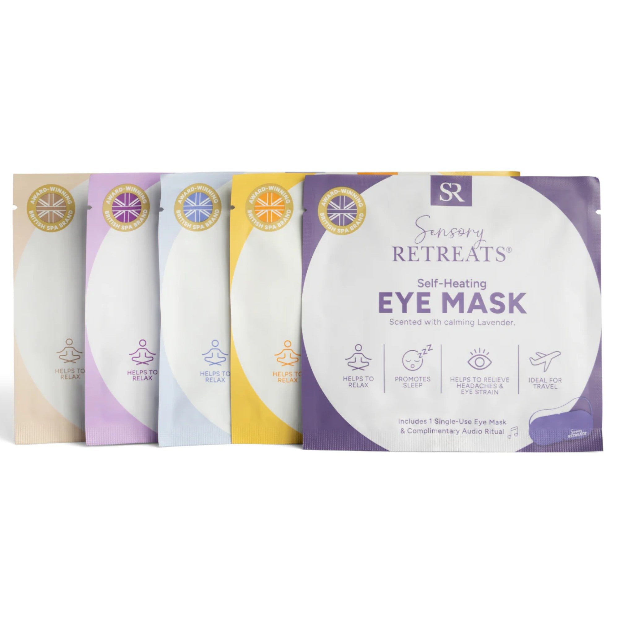 Self care gifts – relaxing spa eye mask set