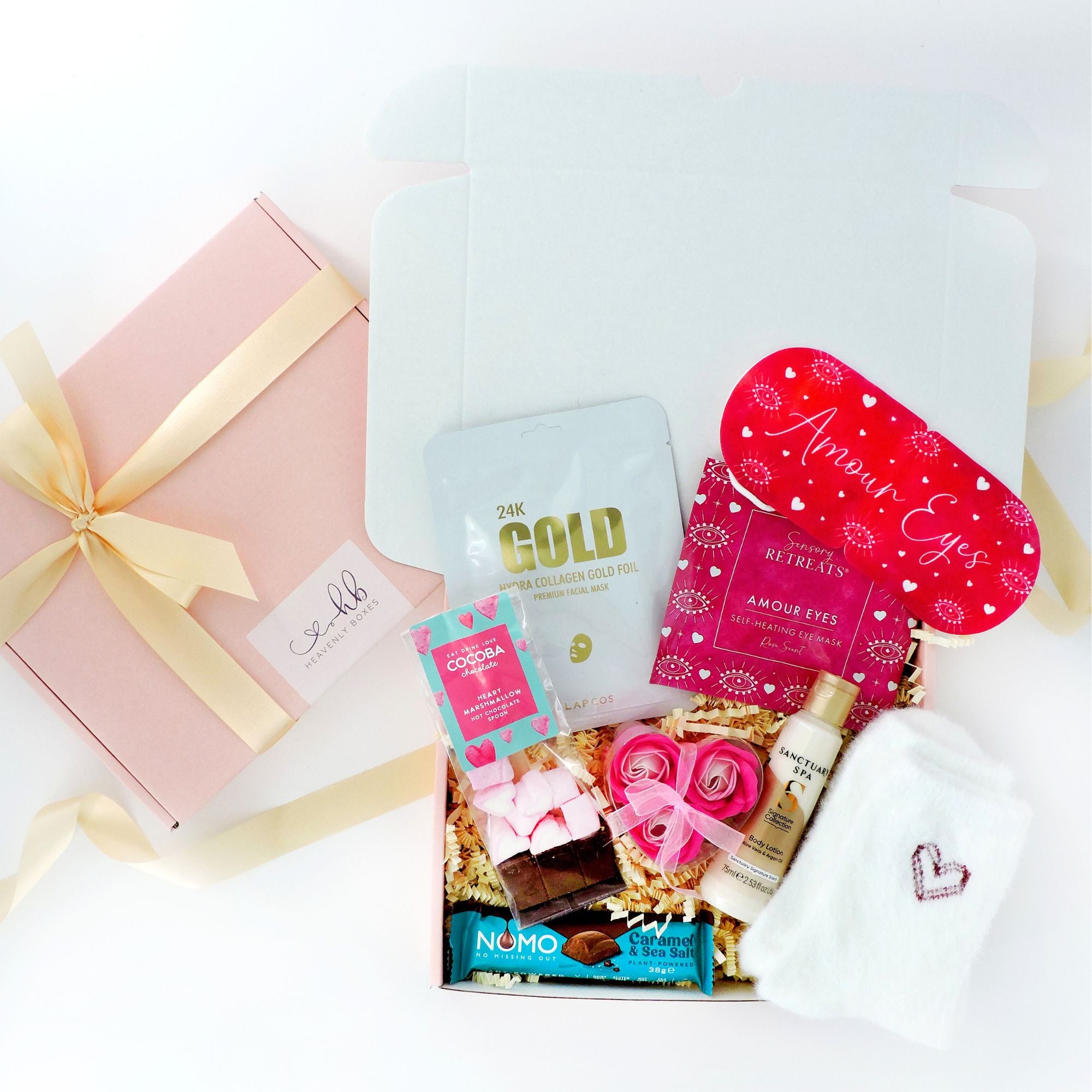 Sending Hugs and Sweet Treats – gifts for mum with elegant pampering treats for Mother’s Day