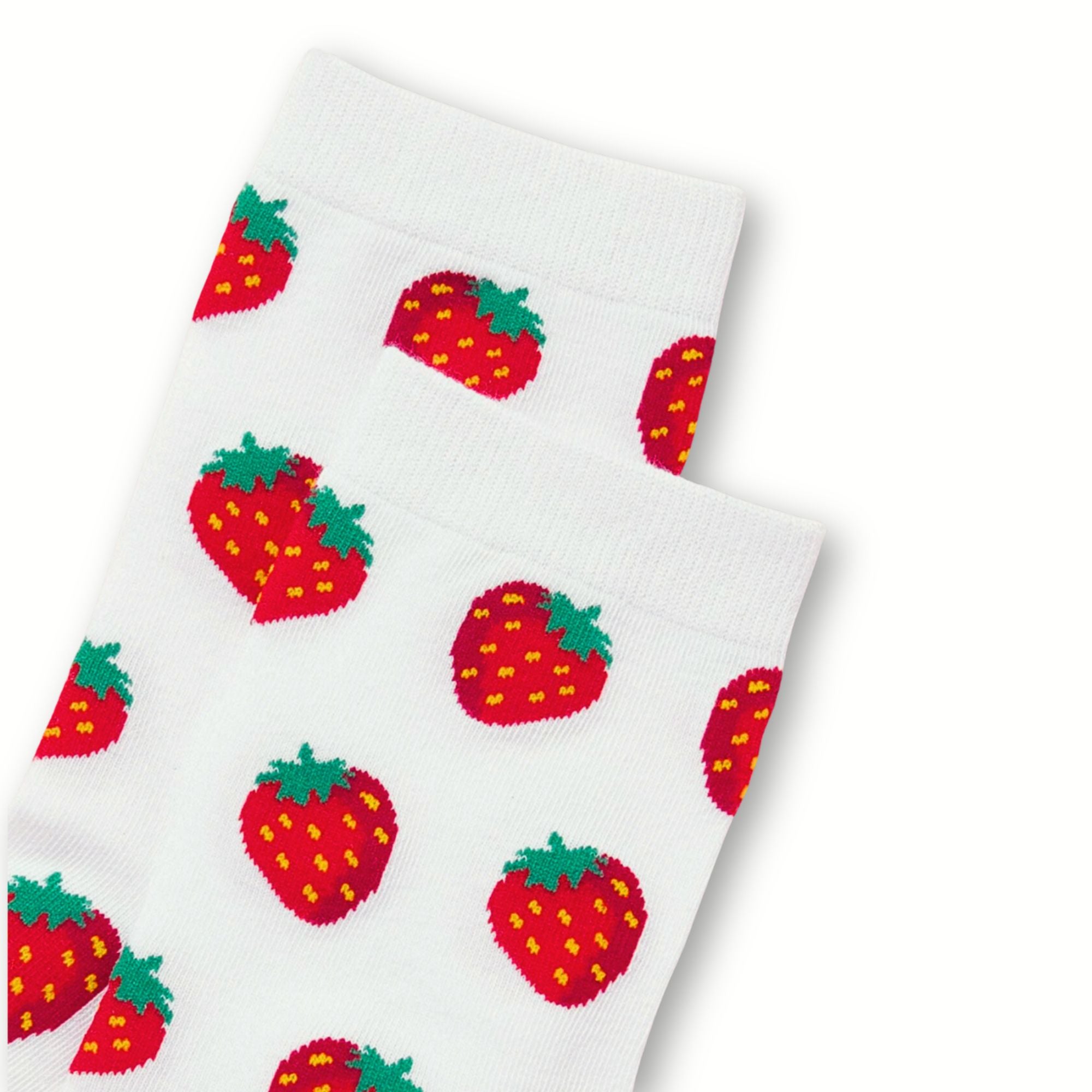 Strawberry Print Socks