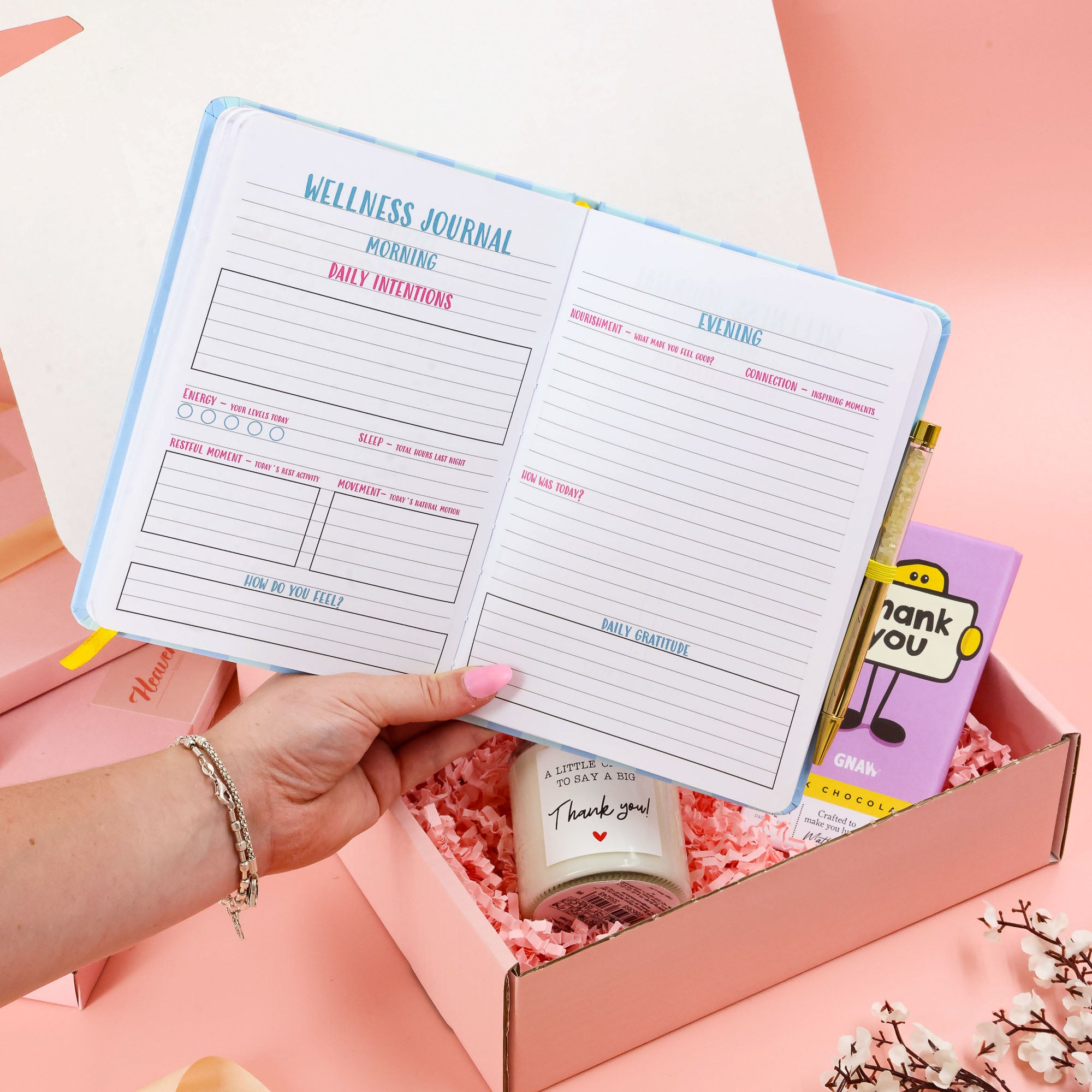 teacher thank you gift – thoughtful self care gift box for teachers