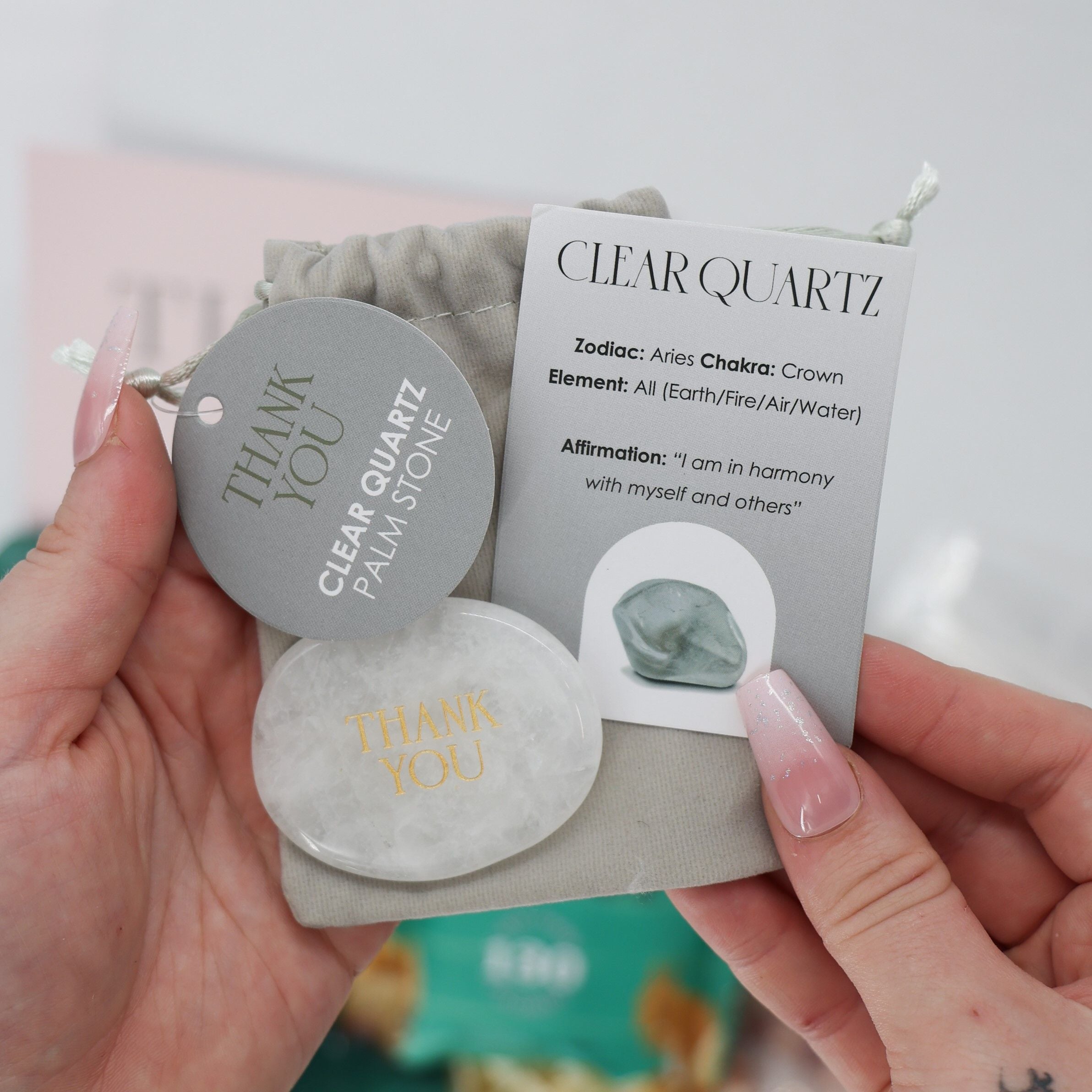 Thank you gifts – calming box with face mask and peanut butter popcorn