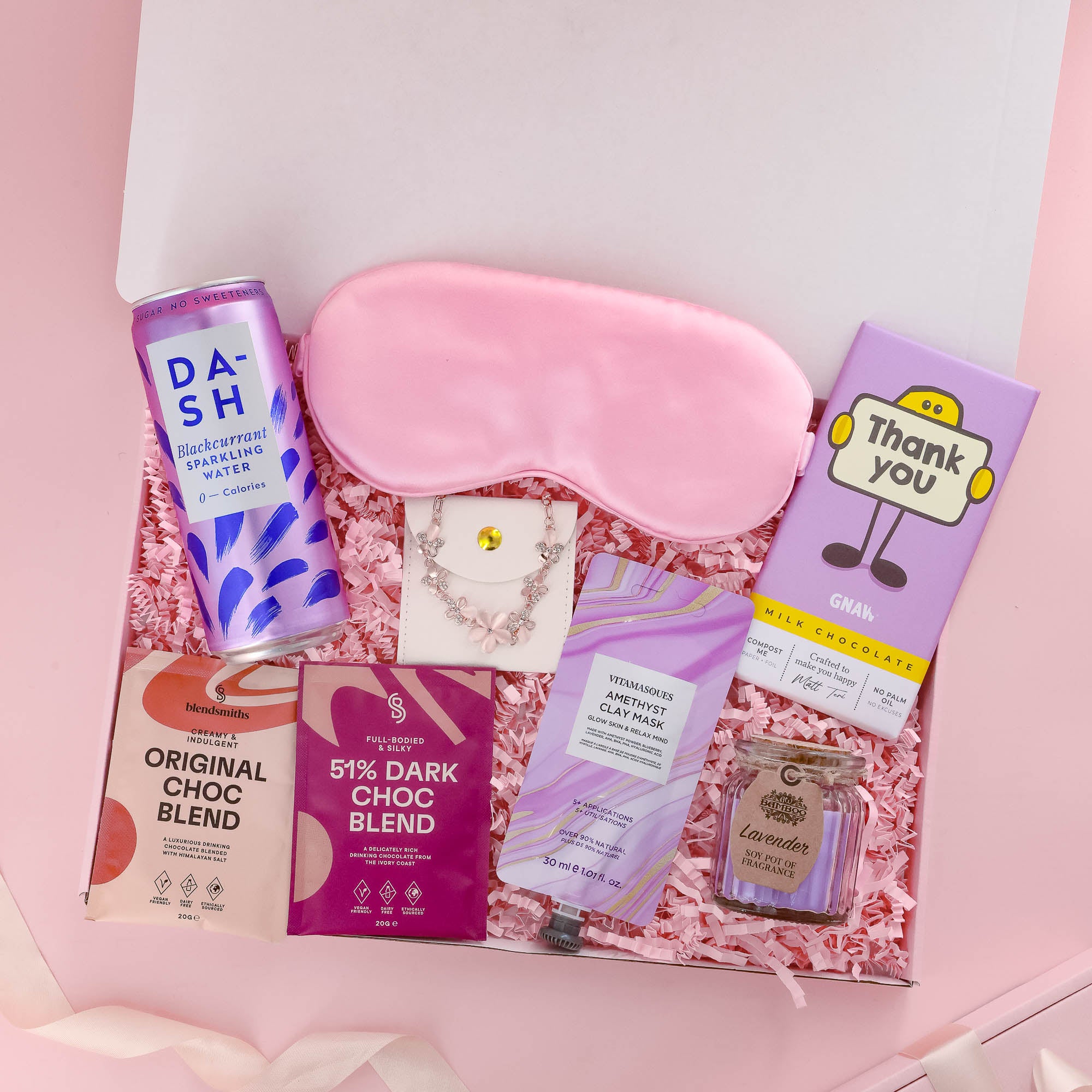 Thank You Gift Box – thoughtful thank you gifts for her with chocolate and keepsakes