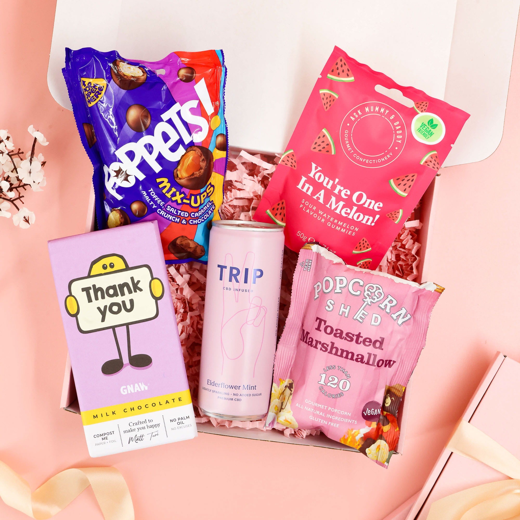 thank you gift – Thanks A Bunch Treat Box with sweet treats
