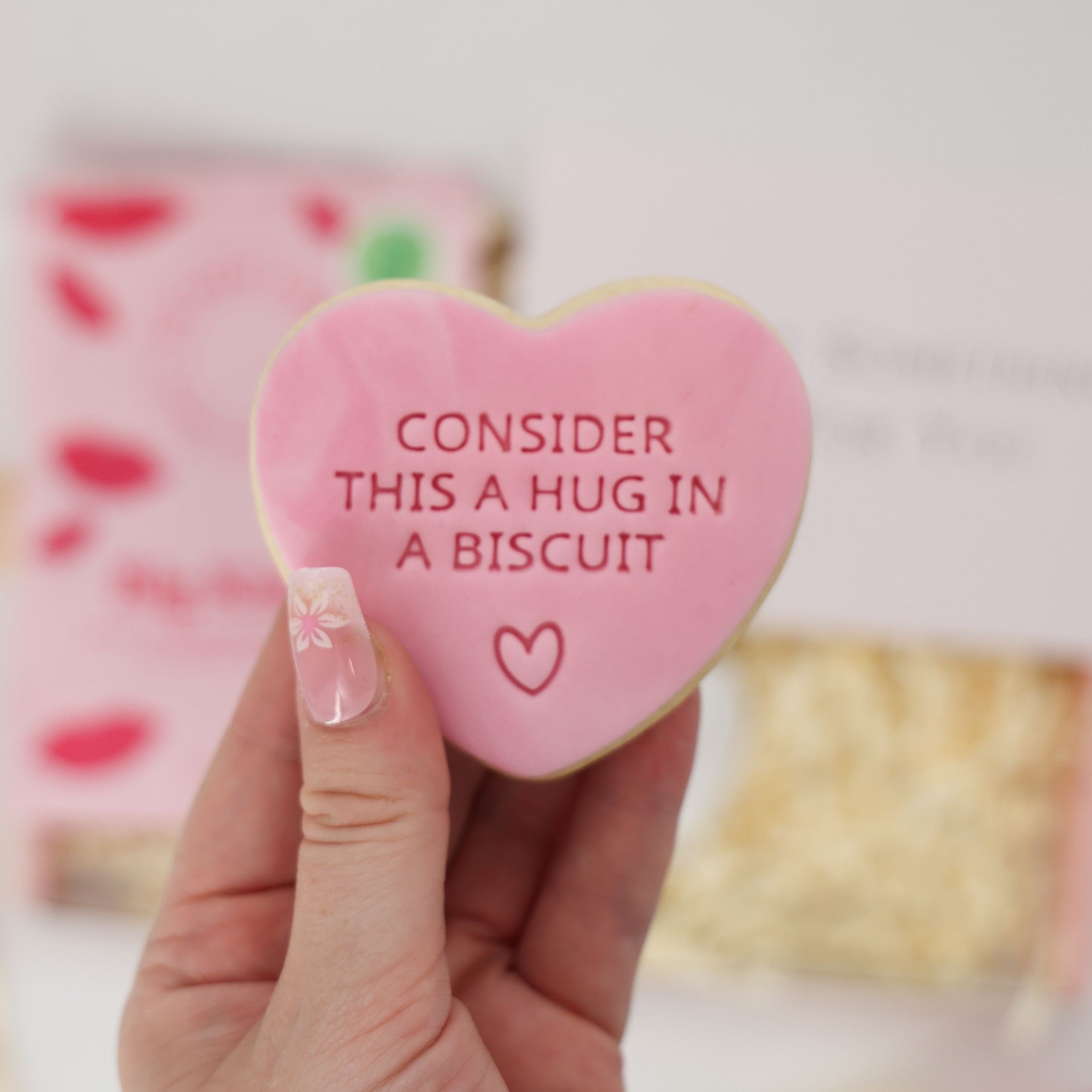 Thinking of you gifts - Hug In A Box designed to show care, comfort, and kindness