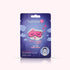 Tropical Glow Mask sheet for radiant skin, features text and tropical extracts, promising hydration and a refreshing self-care experience.