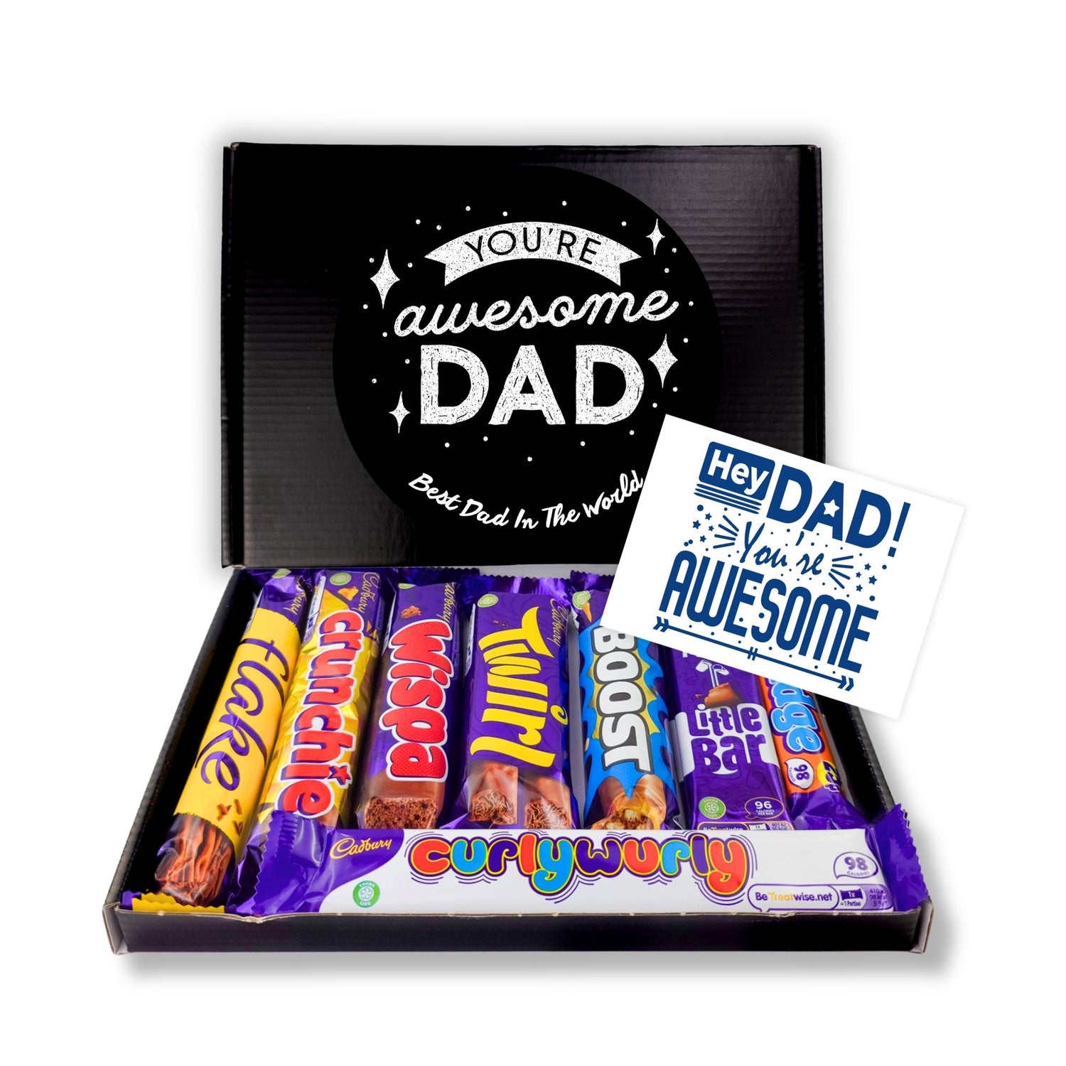 Best Dad Chocolate Box – birthday gifts for dad packed with luxury chocolate treats and thoughtful design