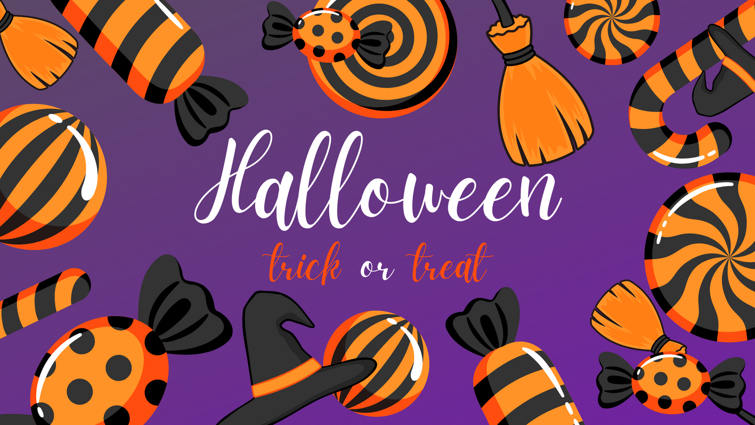 Trick-or-Treat Time – Halloween celebration + kids trick-or-treating in colourful costumes