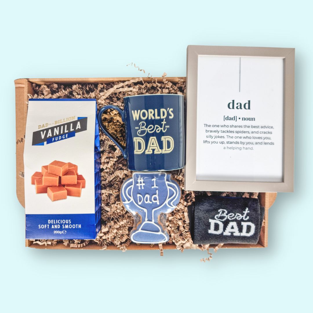 Fathers day gift box gift for dad