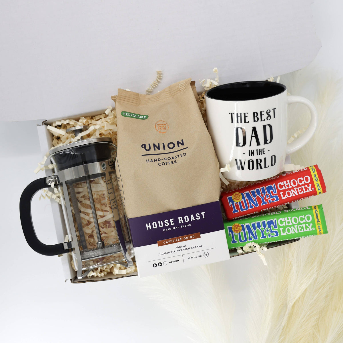 A beautifully presented self-care gift box