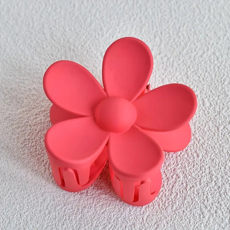 Matte Flower Hair Clip
