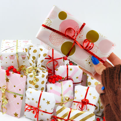 12-Day Christmas Gift Box – festive countdown calendar with stylishly wrapped gifts