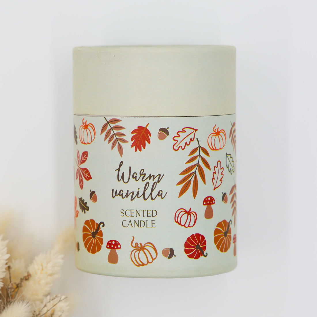 Autumn gifts for her – Warm Vanilla Scented Candle cosy fragrance
