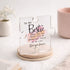 Bestie Jigsaw Coaster Keepsake featuring a puzzle piece design with heartfelt text, perfect for celebrating friendship and special bonds.
