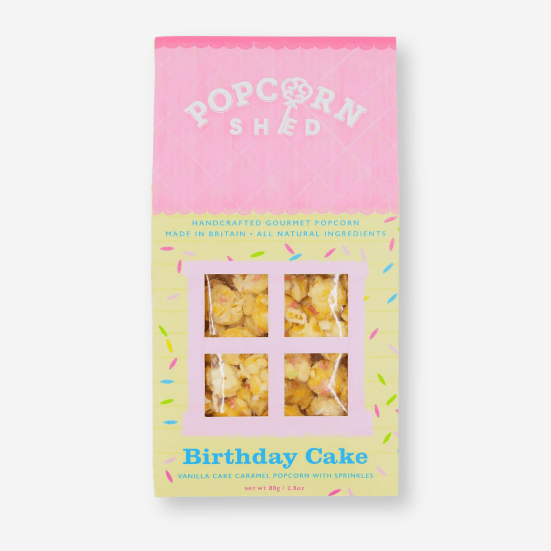 Birthday gift for her – Birthday Cake Popcorn with sprinkles