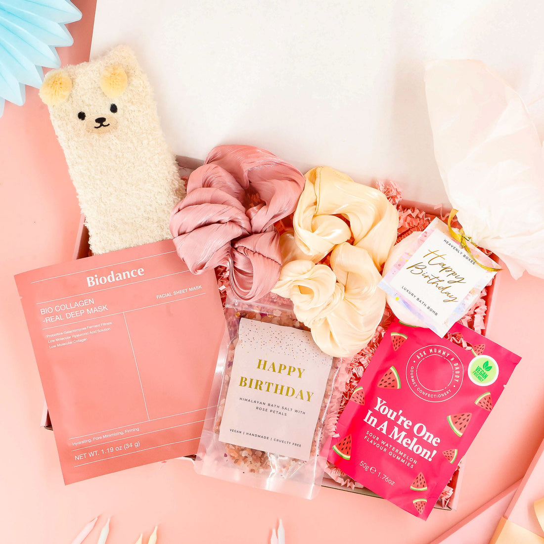 birthday self care gift – Ultimate Birthday Pamper Box with luxury pamper treats
