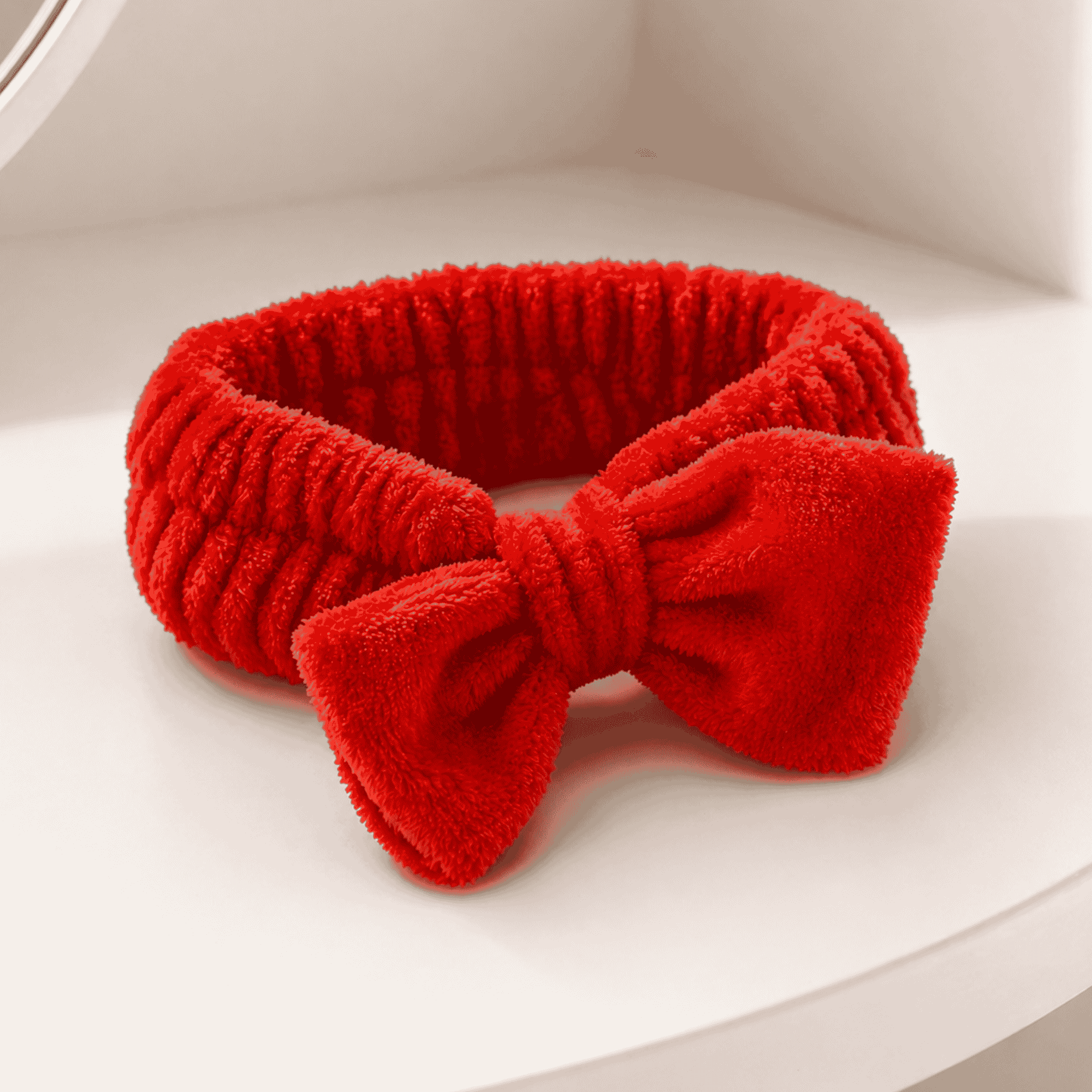 Plush Bowknot Headband