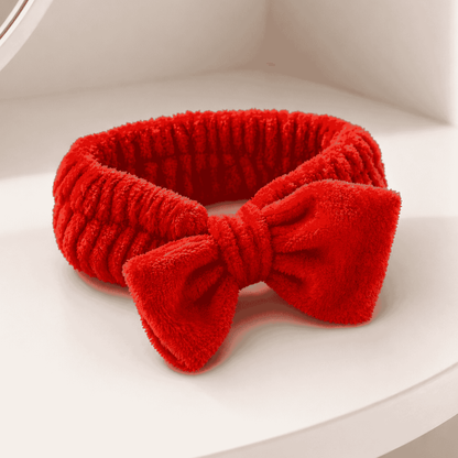 Plush Bowknot Headband