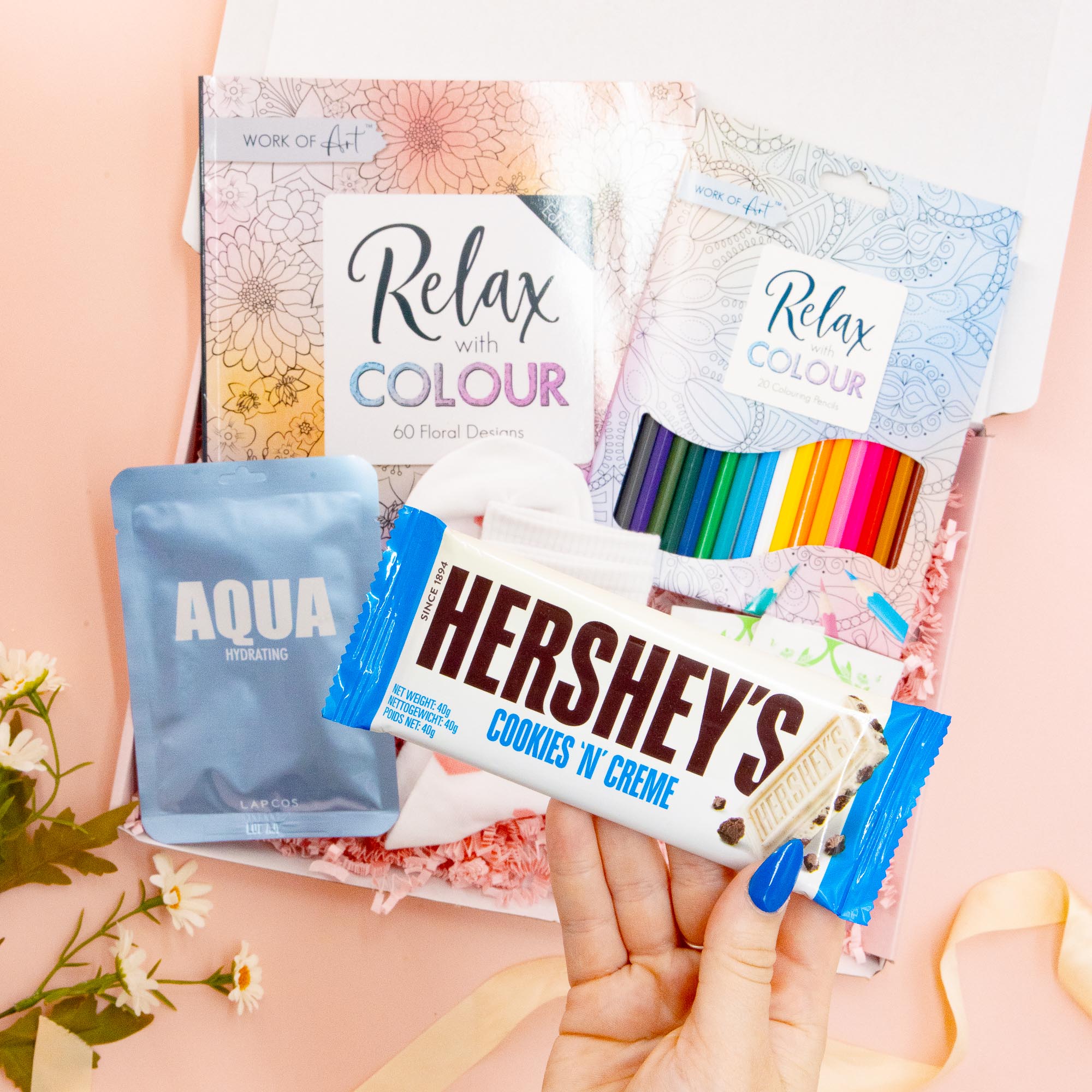 Self Care Gift Hamper | Calm and Relax Box | Heavenly Boxes
