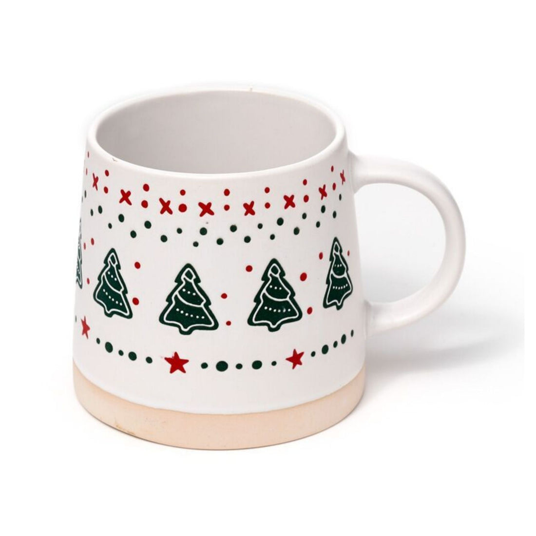 Christmas Gifts for Her – Ceramic Mug with festive tree and star design