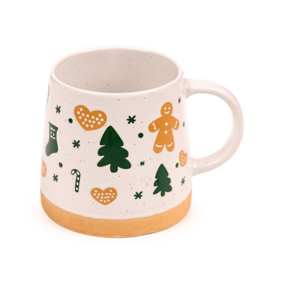 Christmas Gifts for Her – Gingerbread Ceramic Mug with festive design