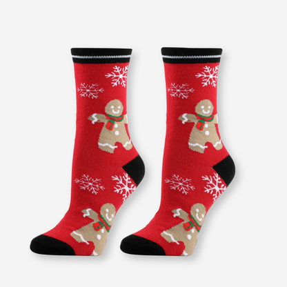 Christmas gifts for her – Gingerbread Christmas Socks for cosy festive nights