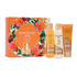 Sanctuary Spa Signature Mini Ritual Gift Set with body wash, body lotion and body scrub in festive packaging